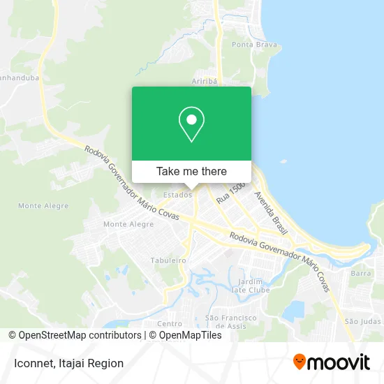 Iconnet map