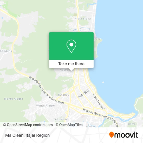 Ms Clean map
