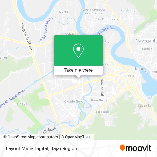 Layout Midia Digital map