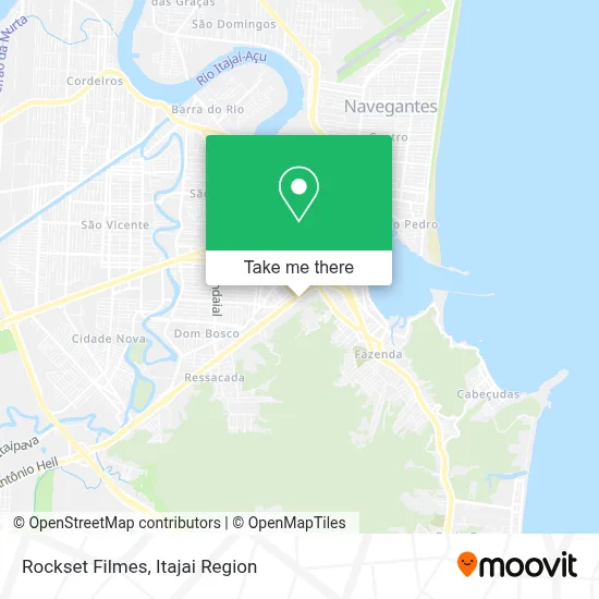 Rockset Filmes map