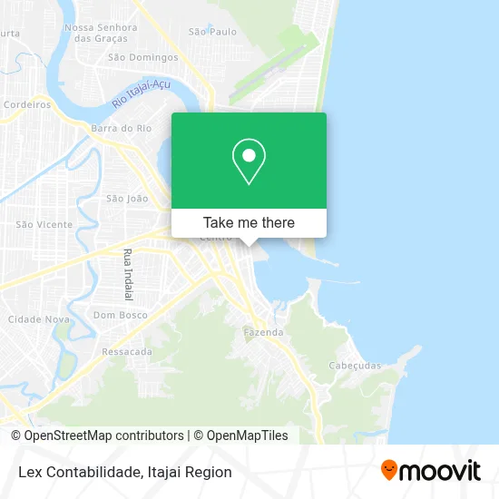 Lex Contabilidade map