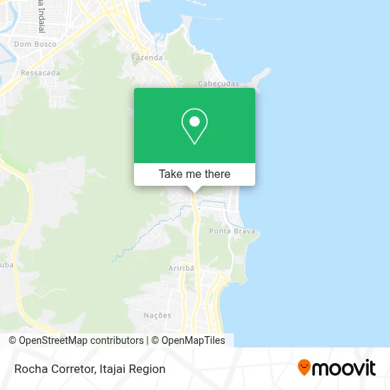 Rocha Corretor map