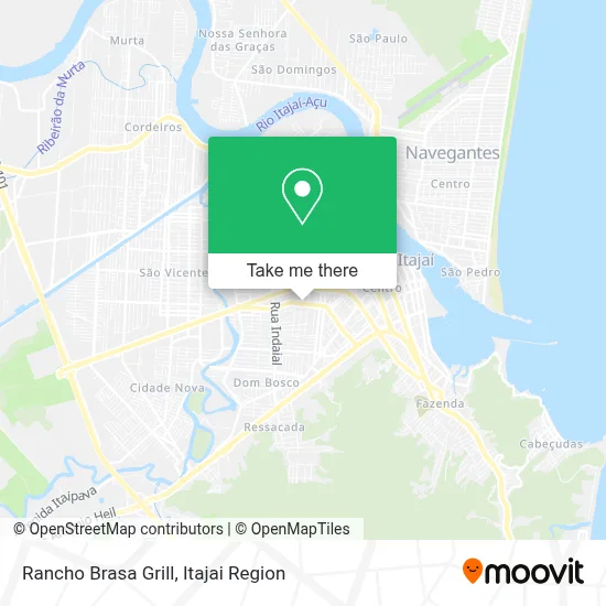 Rancho Brasa Grill map