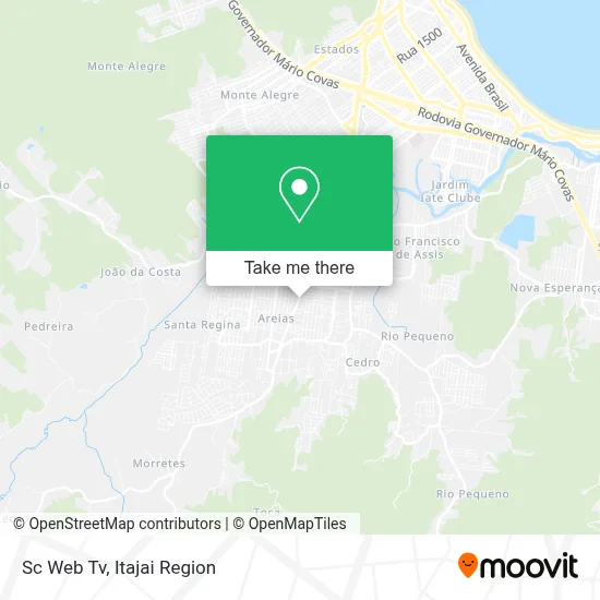 Sc Web Tv map