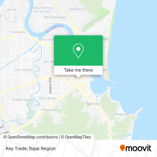 Key Trade map
