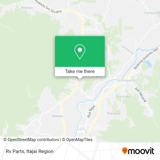 Rv Parts map