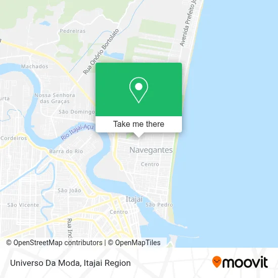 Universo Da Moda map