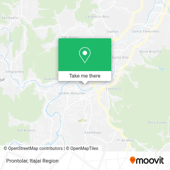 Prontolar map
