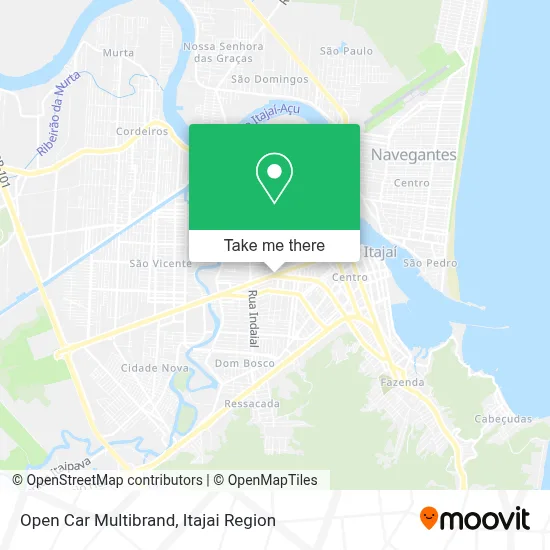 Open Car Multibrand map