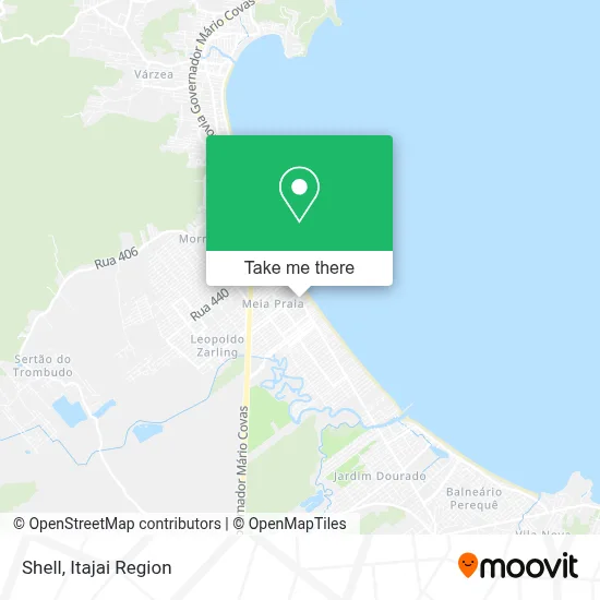 Shell map