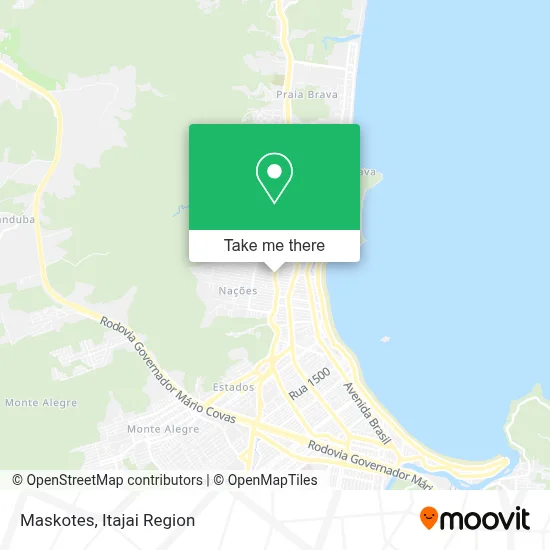 Maskotes map