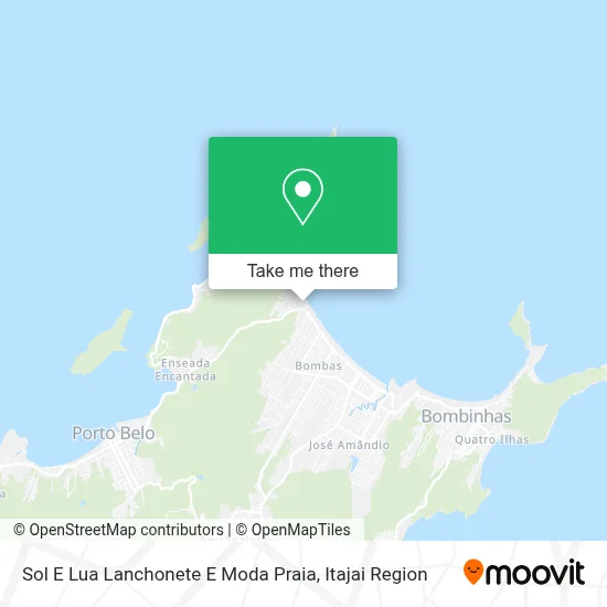 Sol E Lua Lanchonete E Moda Praia map