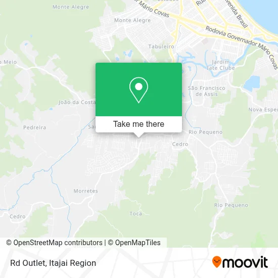 Rd Outlet map