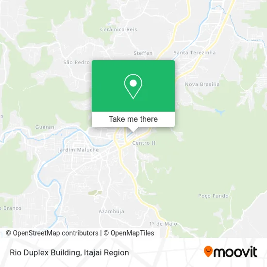 Rio Duplex Building map