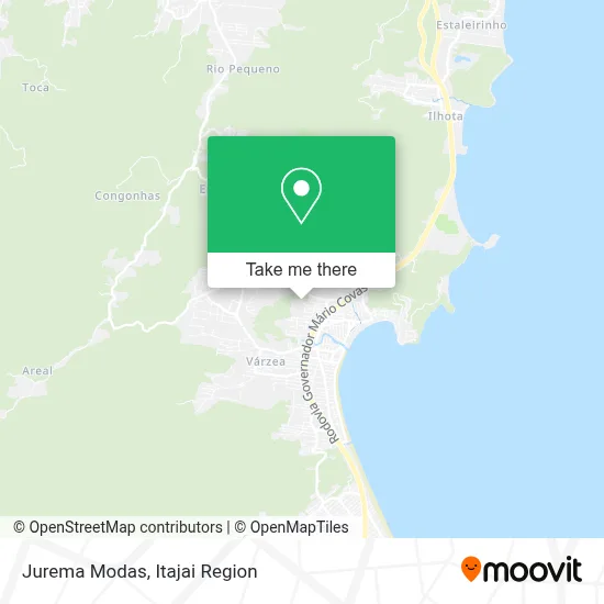 Jurema Modas map