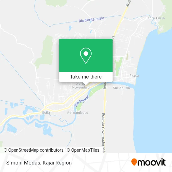 Simoni Modas map