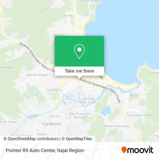 Pointer 89 Auto Center map