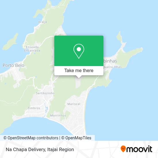 Na Chapa Delivery map