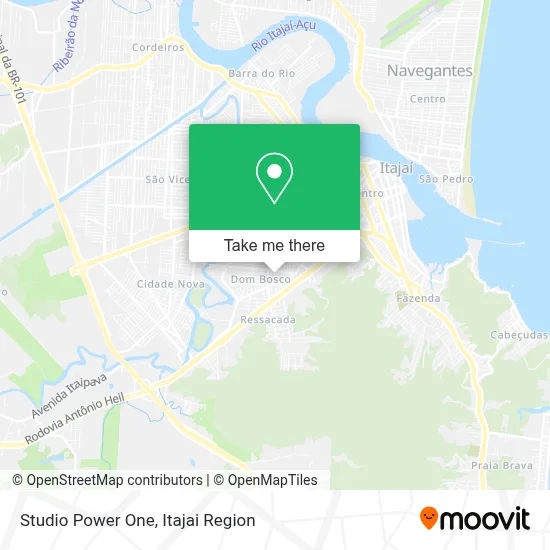 Studio Power One map