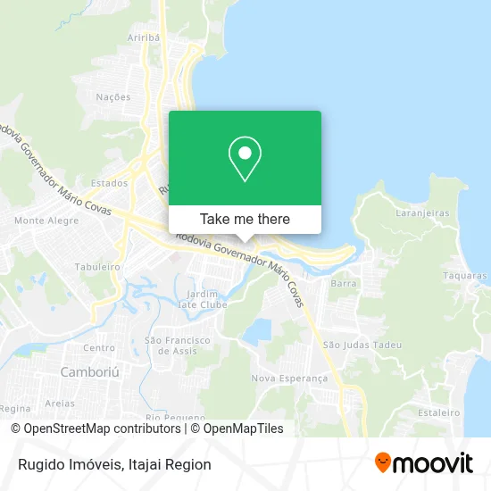 Rugido Imóveis map