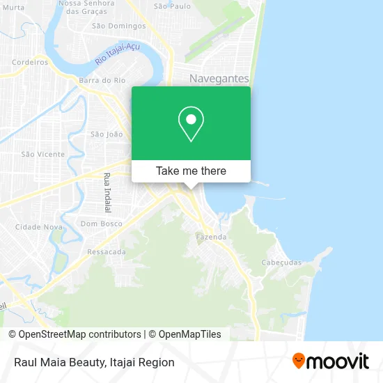 Raul Maia Beauty map