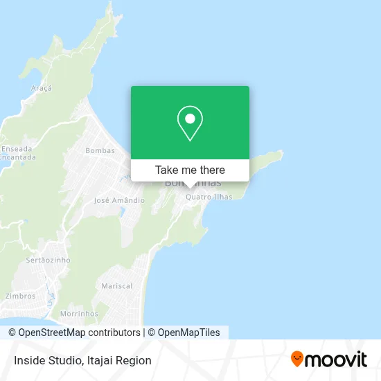 Inside Studio map