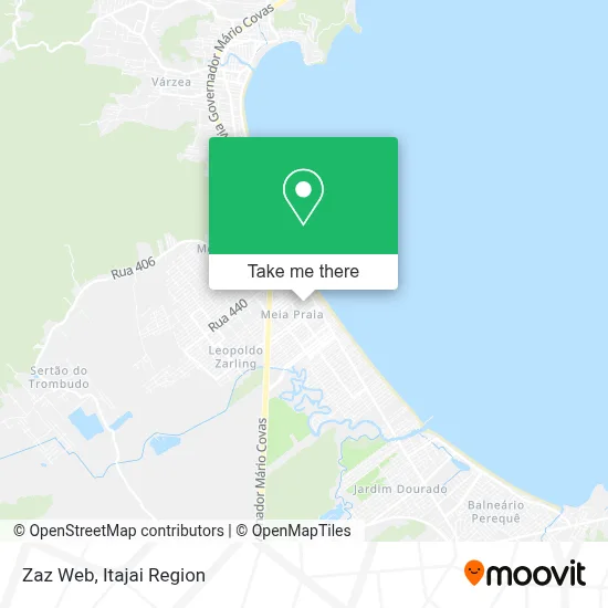 Zaz Web map