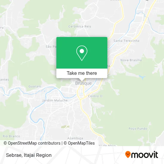 Sebrae map