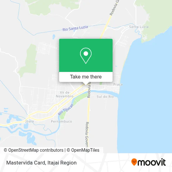 Mastervida Card map