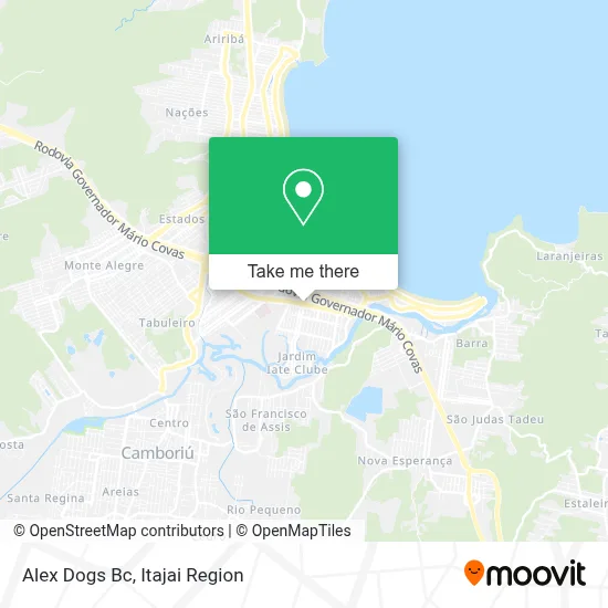 Alex Dogs Bc map