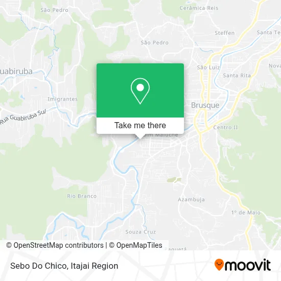 Sebo Do Chico map