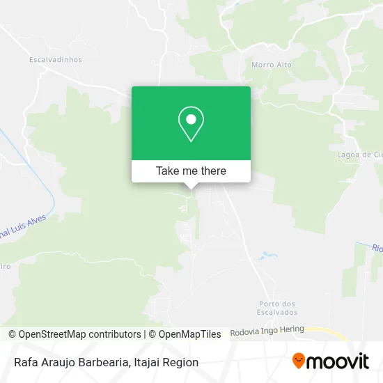 Rafa Araujo Barbearia map
