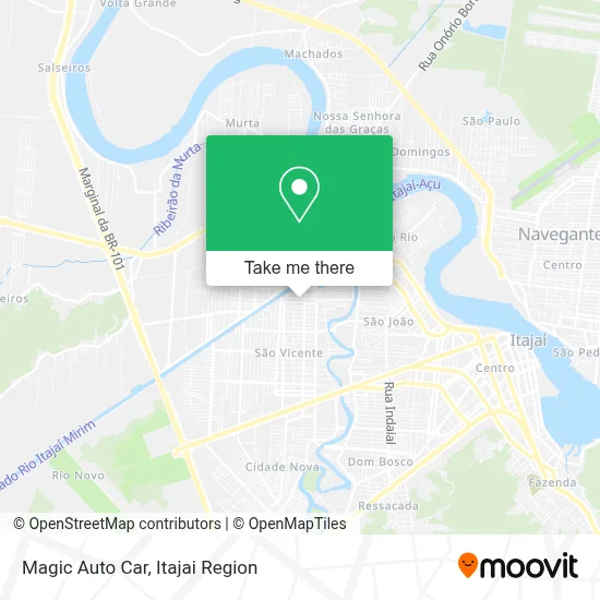 Magic Auto Car map