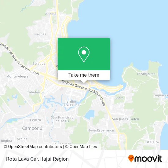 Rota Lava Car map