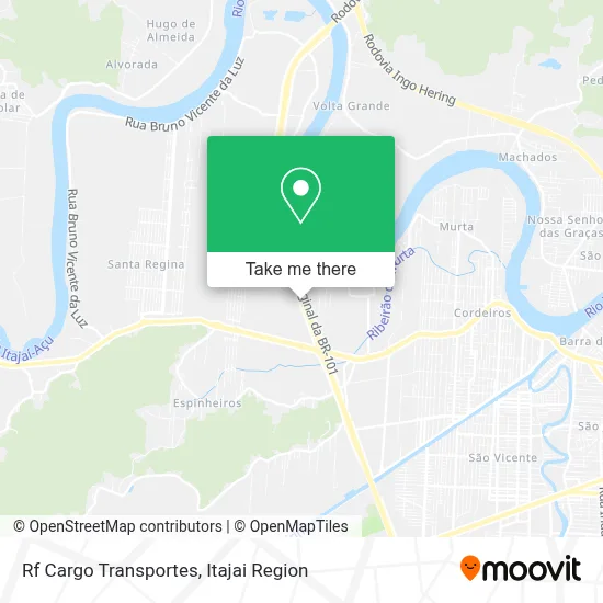 Rf Cargo Transportes map