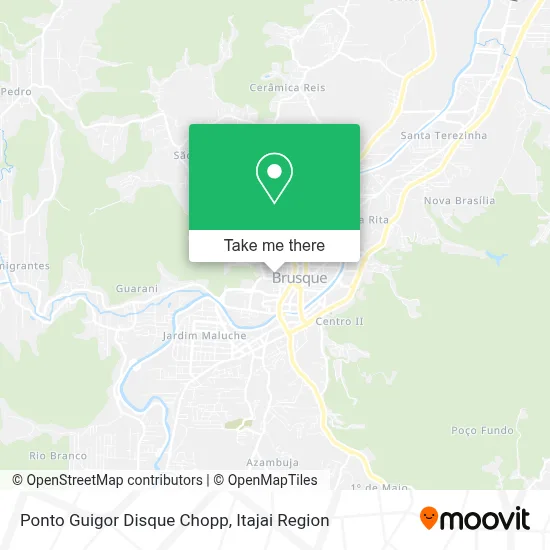 Ponto Guigor Disque Chopp map