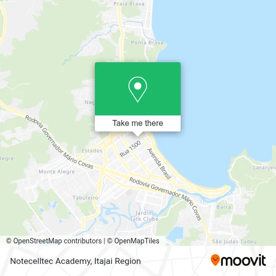 Notecelltec Academy map