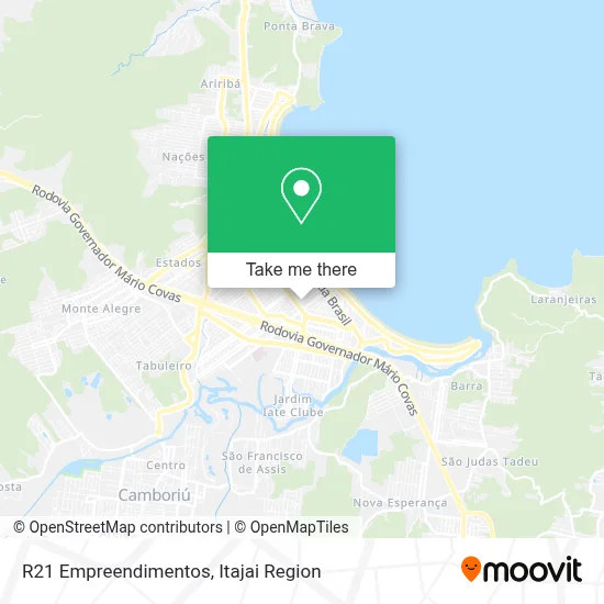 R21 Empreendimentos map