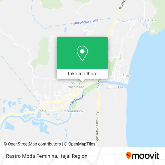 Rastro Moda Feminina map