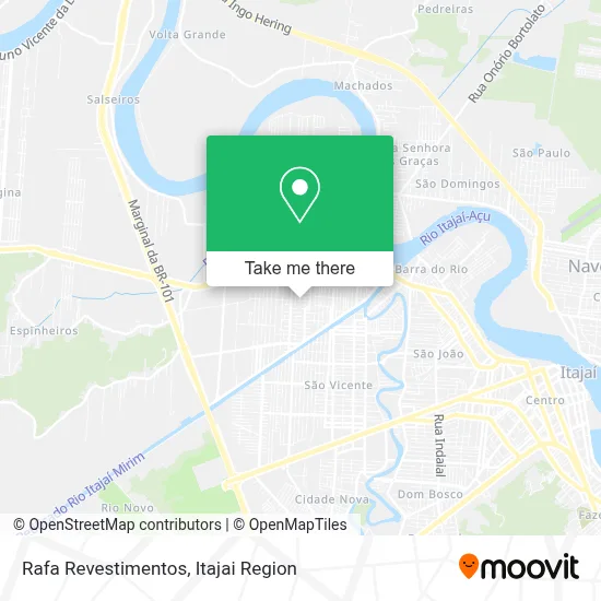 Rafa Revestimentos map