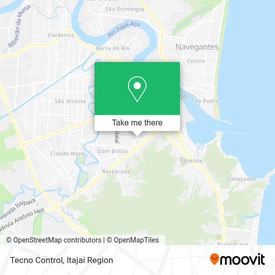 Tecno Control map