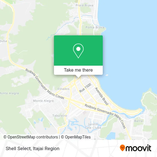Shell Select map