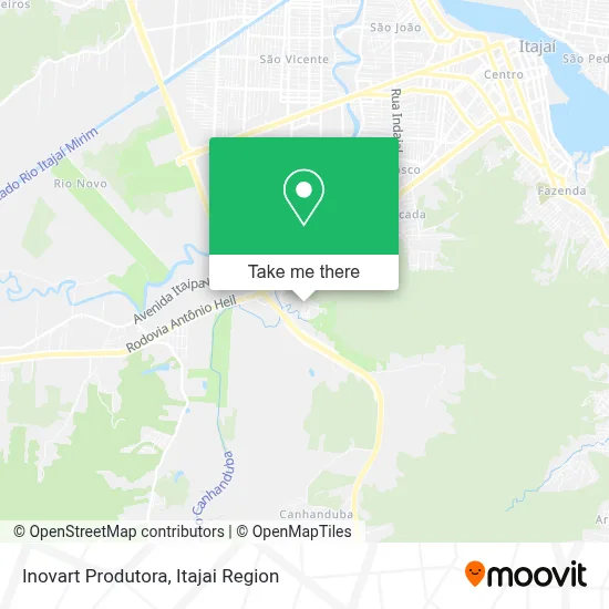 Inovart Produtora map