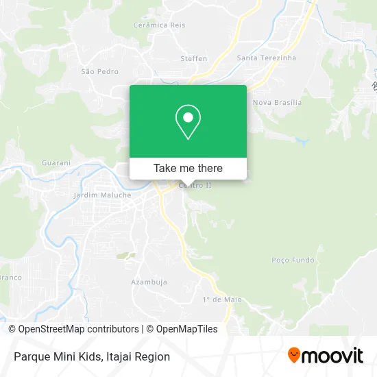 Parque Mini Kids map