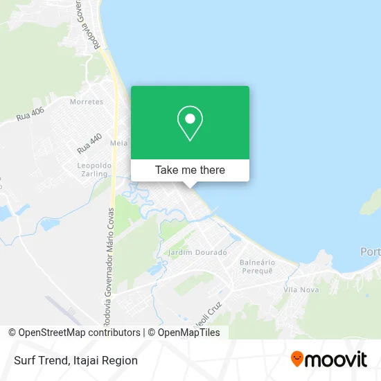 Surf Trend map