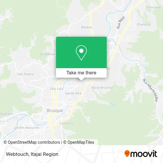 Webtouch map