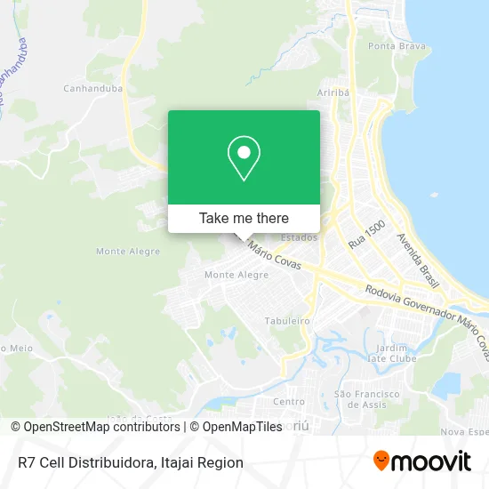 R7 Cell Distribuidora map