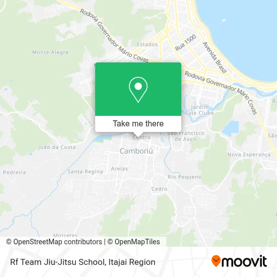 Rf Team Jiu-Jitsu School map