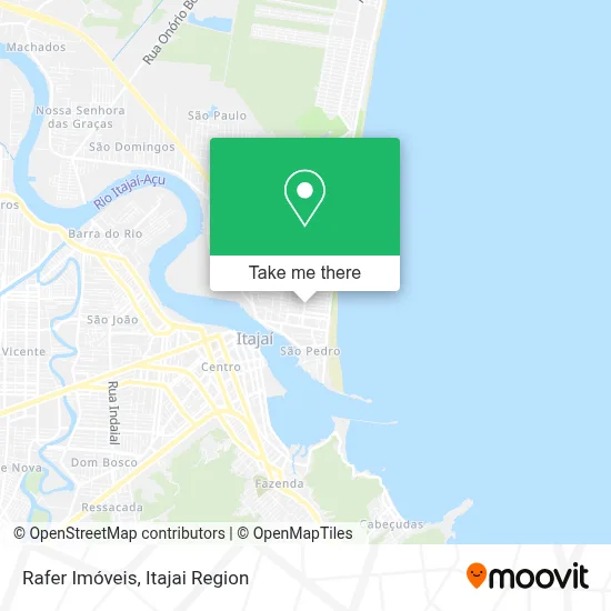 Rafer Imóveis map