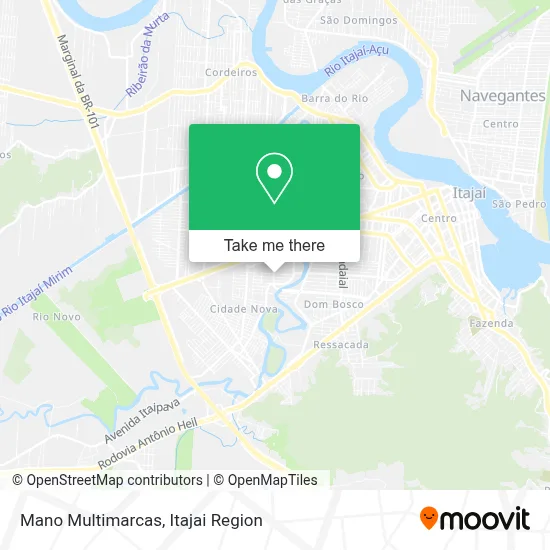 Mano Multimarcas map